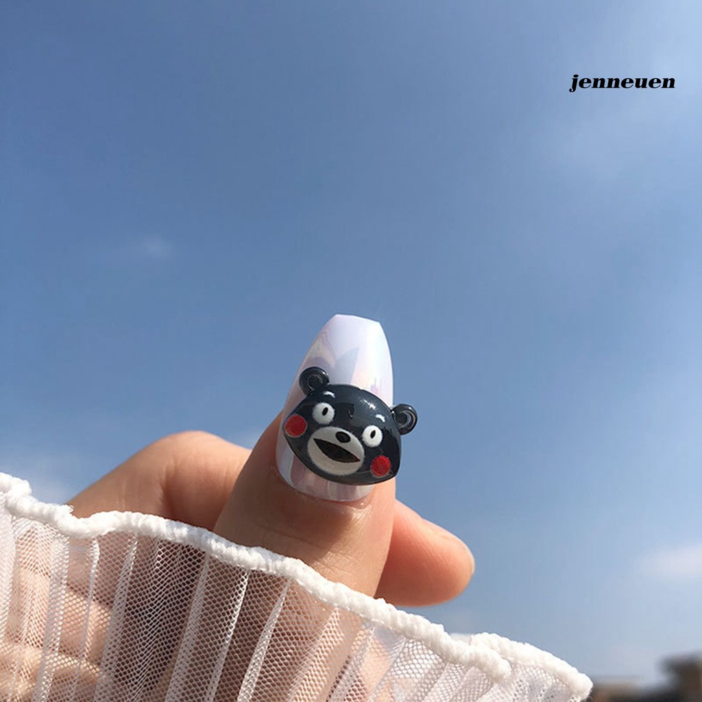 [Hàng mới về] Phụ kiện trang trí móng tay hình chú gấu nhỏ đáng yêu