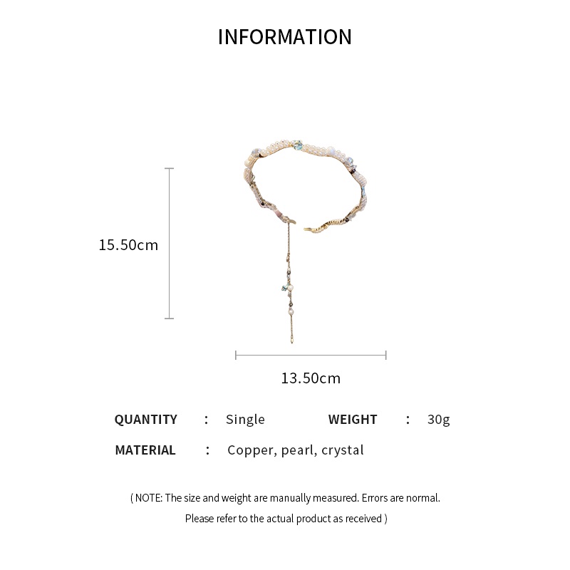 Cài Tóc Đính Hạt Ngọc Trai / Vỏ Sò / Sao Biển Kiểu Dáng Ngọt Ngào Xinh Xắn Cho Nữ