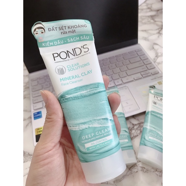 Thanh lý Sửa rửa mặt Pond’s Đất Sét Khoáng Sạch Sâu 90g