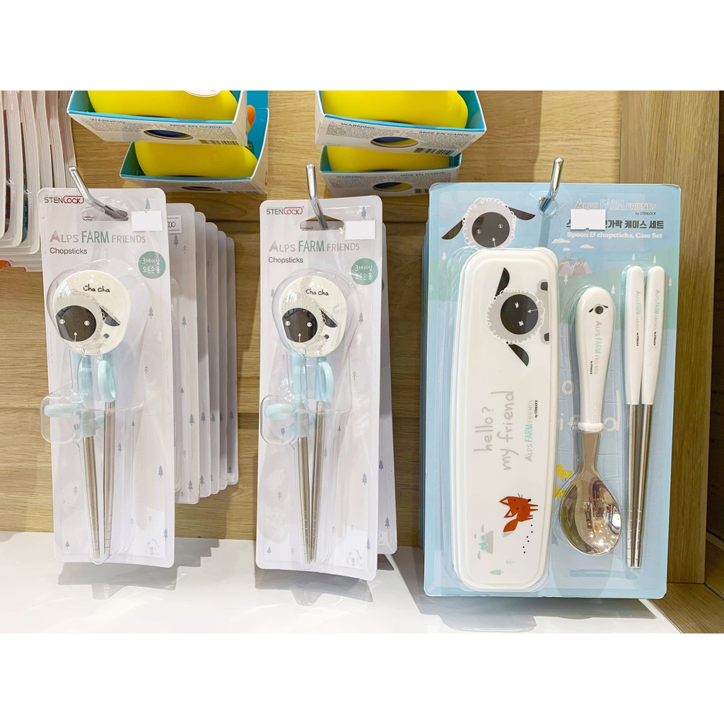 Bộ đồ dùng ăn dặm cho bé Stenlock Hàn Quốc