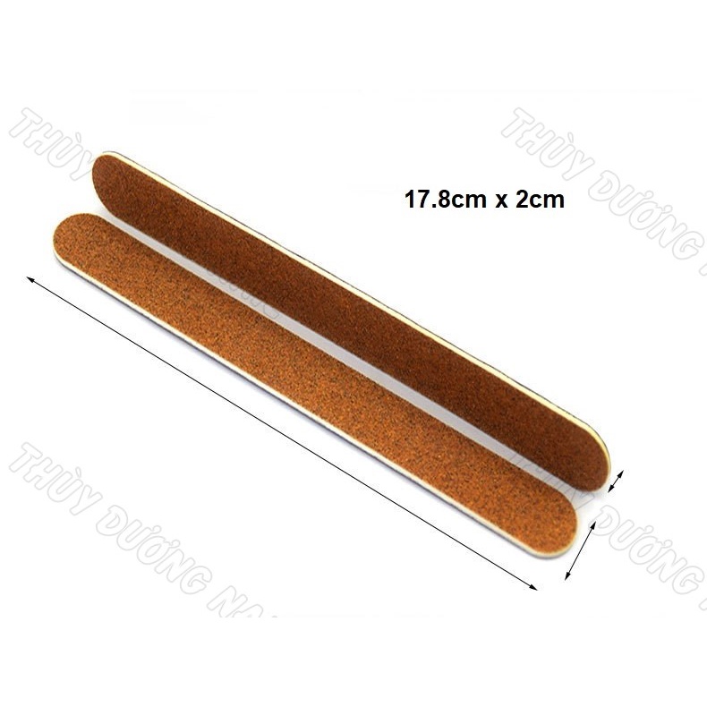 Dũa móng dạng thanh loại mỏng SunShine, 2 mặt nhám chuyên dùng làm nail