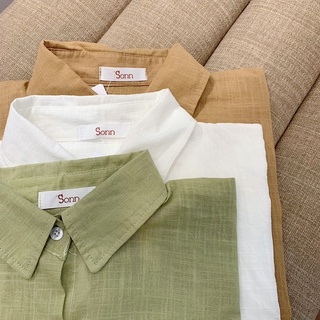 Áo sơmi đũi xước