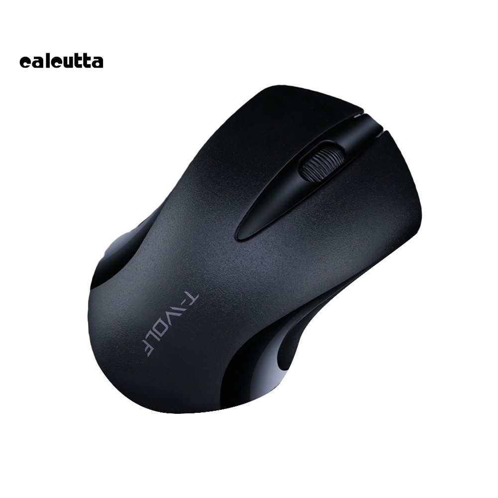✡COD✡Q2 Ergonomic 3 Keys 1600DPI 2.4GHz Wireless Mouse Office Mice for PC Laptop