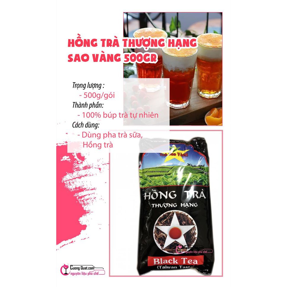 Hồng Trà Thượng Hạng Sao vàng 500g