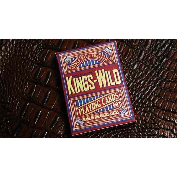 Bài Mỹ ảo thuật bicycle USA cao cấp : Kings Wild Americana Playing Cards