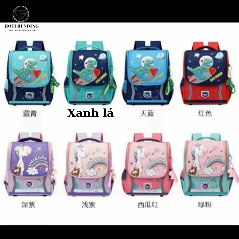 Cặp chống gù Balo học sinh mẫu giáo tiểu học cho bé từ lớp 1 đến lớp 5 chất liệu cao cấp