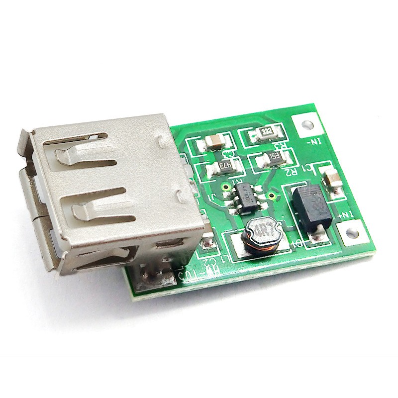 Bộ sạc USB 0.9V ~ 5V đến 5V 600MA Bộ sạc đầu ra Power Module Mini DC-DC Boost Converter