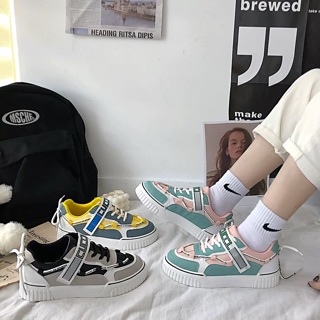[SẴN XÁM 39 - SALE 99k] Giày ulzzang phối màu (ảnh thật ở cuối)