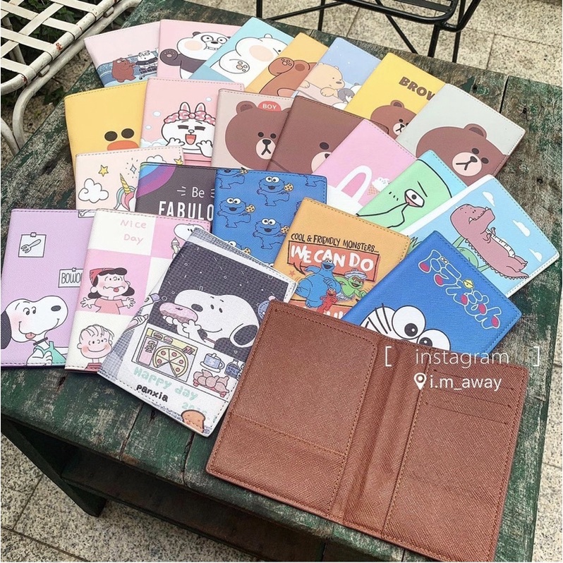 Passport cover , bao bọc hộ chiếu nhiều mẫu