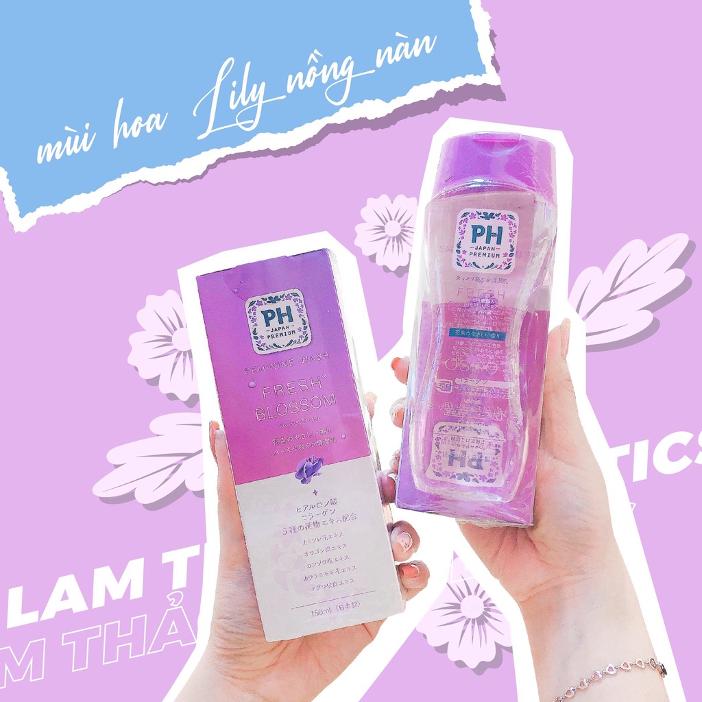 Dung Dịch Vệ Sinh Phụ Nữ PH Japan Premium Feminine Wash 150ml