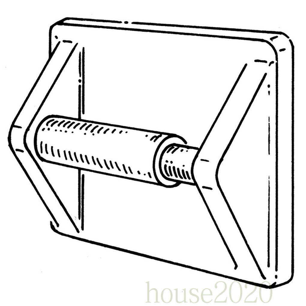 (House2020) Cuộn Giấy Vệ Sinh Toilet Bằng Nhựa Abs Có Lò Xo Thay Thế