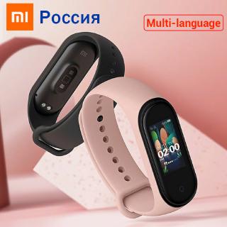 Vòng đeo tay thông minh Xiaomi Miband 4 bluetooth 5.0 135mah có màn hình hiển thị màu sắc tiện lợi