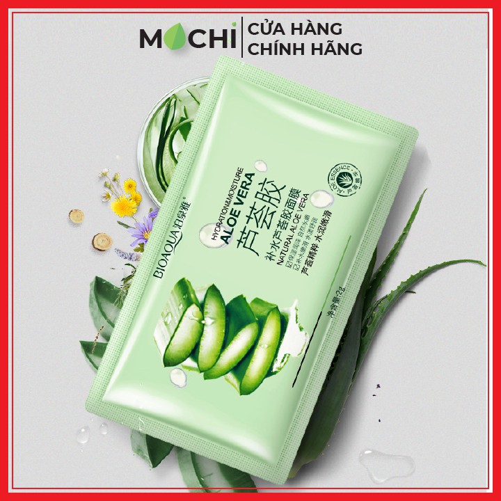 Mặt Nạ Ngủ Nha Đam Lô Hội BIOAQUA Cấp Ẩm, Dưỡng Trắng, Thải Độc Giảm Mụn Nội Địa Trung Chính Hãng - MOCHI SHOP | BigBuy360 - bigbuy360.vn