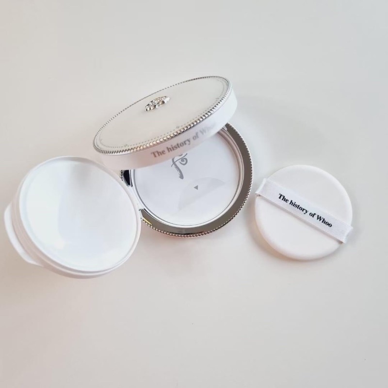 1 hộp chính Cushion phấn nước Whoo trắng chống nắng che phủ siêu đẹp mướt mịn lâu trôi 13gram