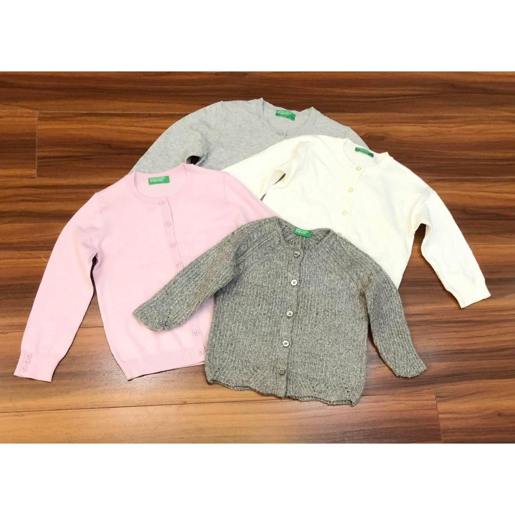 ÁO KHOÁC CARDIGAN LEN BENETTON MỎNG CỰC XINH CHO BÉ - CỐM KIDS NT