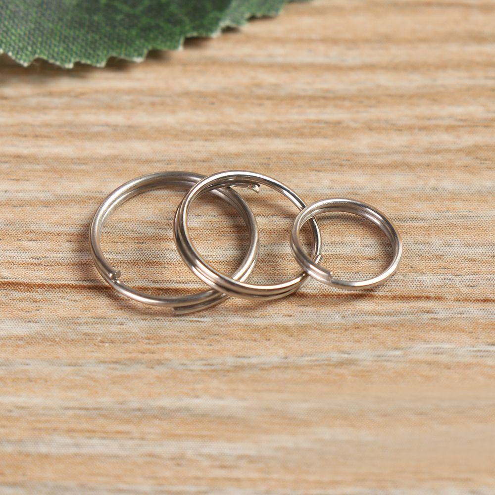 Set 50 Vòng Khóa Bằng Hợp Kim Thép Không Gỉ Chuyên Dụng