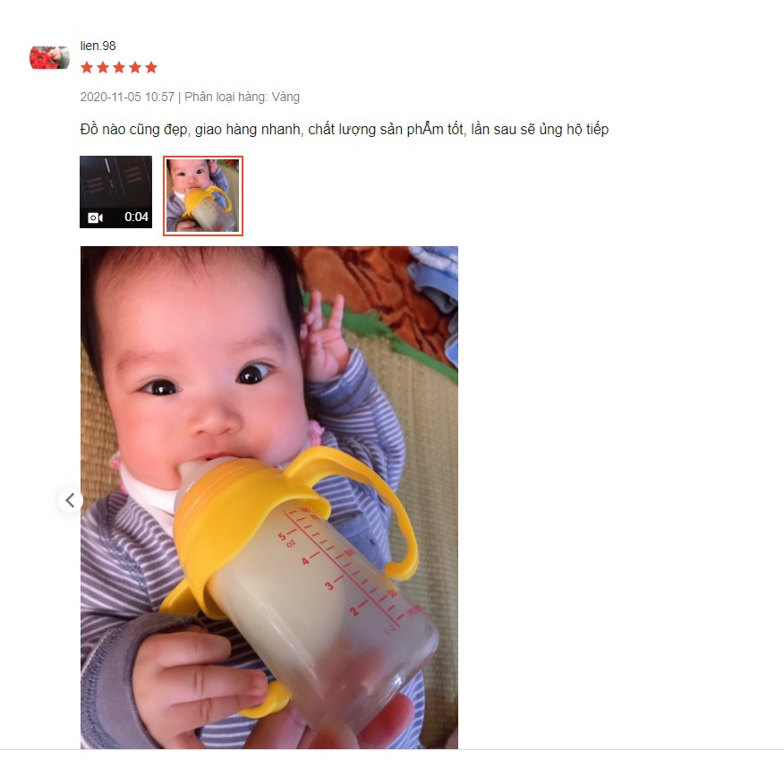 Tay cầm bình sữa Pigeon cổ rộng nội địa bình sữa Lansinoh Momma