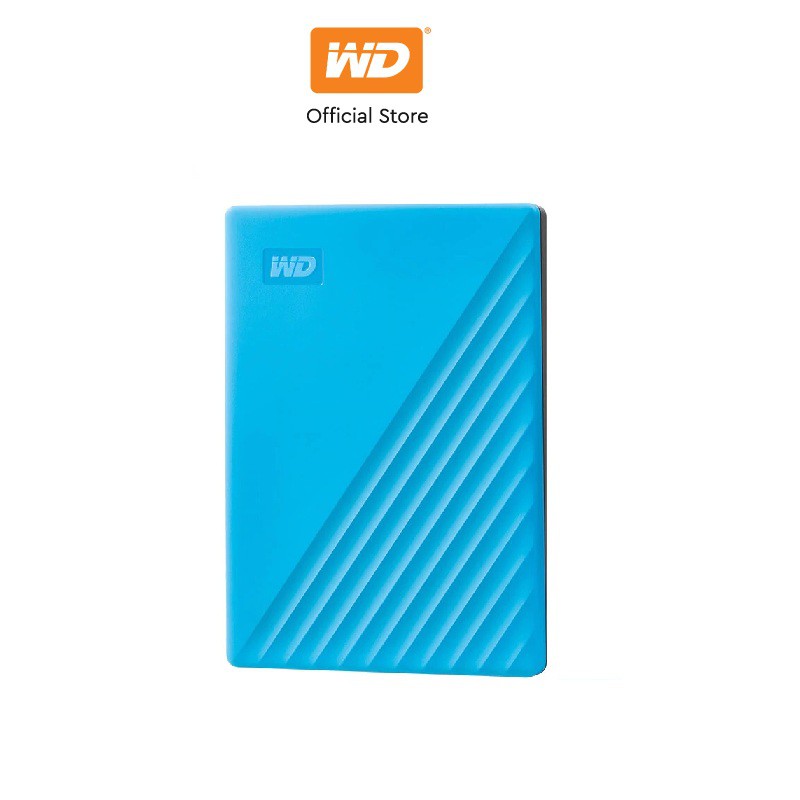 [Mã ELCL12 giảm 9% đơn 300K] Ổ cứng di động Western Digital WD My Passport 2.5'' USB 3.2 4TB Xanh - WDBPKJ0040BBL