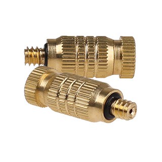 Đầu béc phun sương bằng đồng số 1, 2,3,4,5,6,7,8... chân nối phi ống 8mm