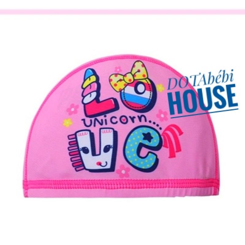 43kg có nón Đồ bơi áo tắm tay dài váy rời Love unicorn size đại cho bé gái SW0240 - DOTAbébi HOUSE
