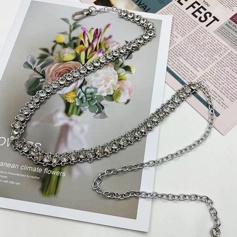 Thắt Lưng Dây Xích Màu Vàng / Bạc Quyến Rũ Trang Trí Đầm Cho Nữ