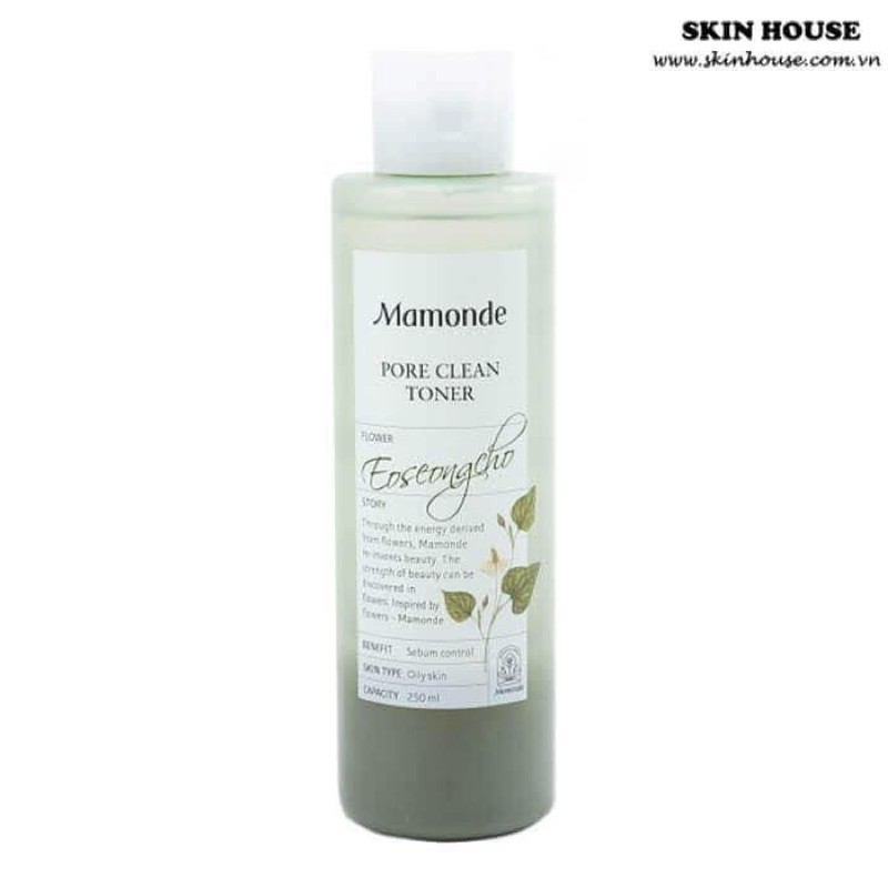 TONER NƯỚC HOA HỒNG MAMONDE 🍓 KHÔNG CỒN DỊU NHẸ 🍑 cấp ẩm giúp da mềm mịn