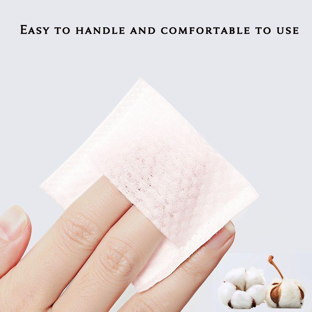 XIANTIN Túi 50 Miếng Bông Tẩy Trang 100% Cotton Dùng Một Lần