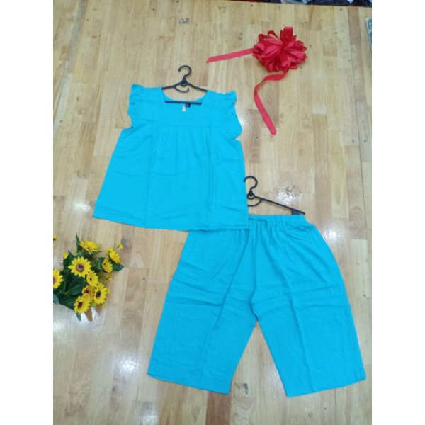 Bộ tole lanh nữ quần LỬNG big size 3XL, vnxk siêu đẹp, đồ bộ mặc nhà. Bộ tole nhiều màu