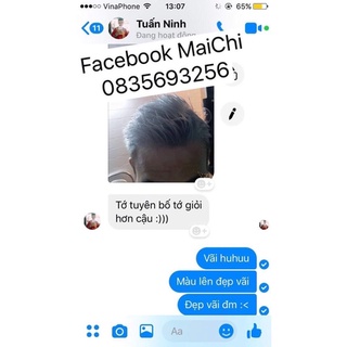 Combo thuốc nhuộm tóc màu xám tro ( ghi khói )
