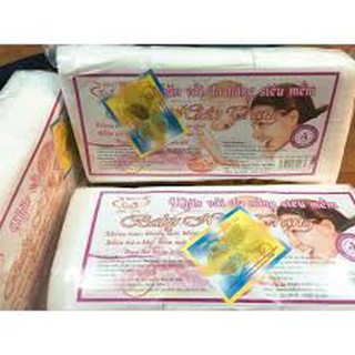 Khăn vải khô đa năng siêu mềm baby Hiền Trang, giấy vải hàng chuẩn công ty 200g