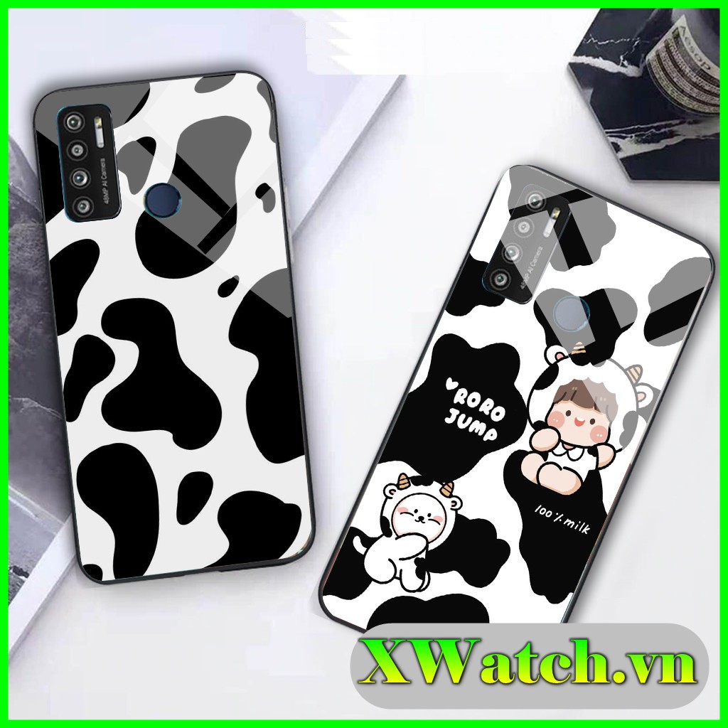 Ốp lưng phủ bóng Bò sữa Xiaomi Mi 11 lite Note 10 pro k40 pro F3 K20 K30 Pro Mi mix 2 Redmi 8 8a 9a 9c Poco x3 M3 P2