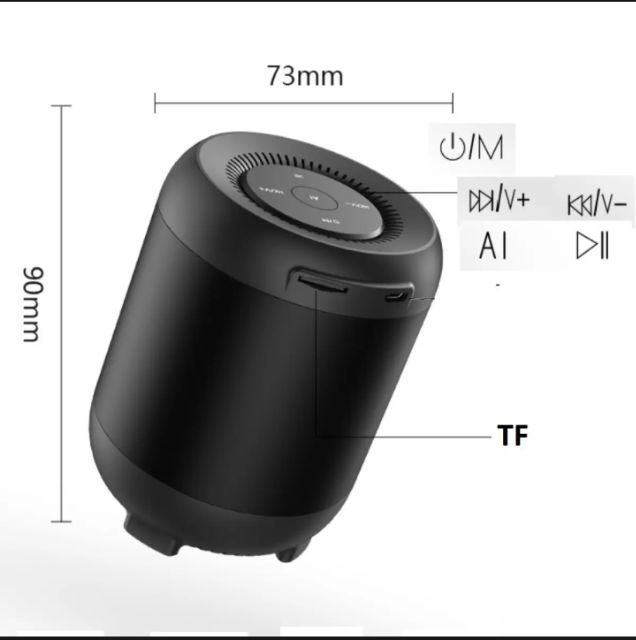 loa di động bluetooth 5.0  BONKS Q33 âm thanh HIFI , BASS siêu chắc , stereo speaker ,  hỗ trợ thẻ nhớ đến 32G