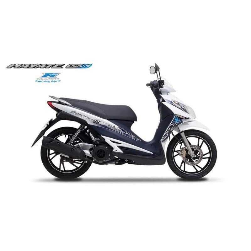 Tem rời hayate ss xanh trắng hoa văn