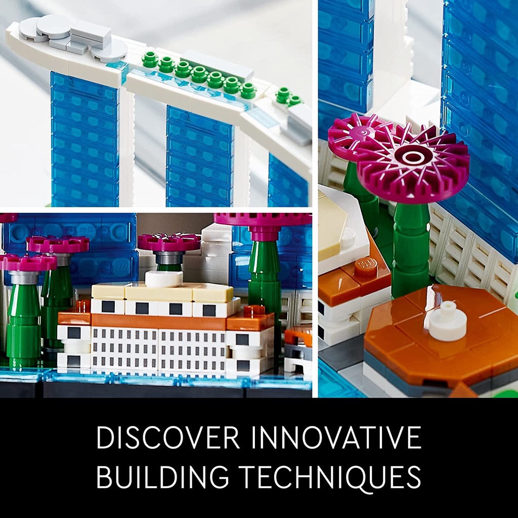 LEGO Architecture 21057 Mô Hình Lắp Ráp Singapore