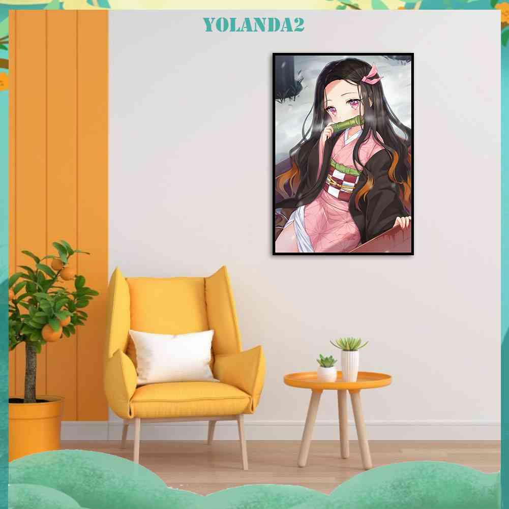 Toàn Bộ Bộ Tranh Thêu Chữ Thập 11CT DIY Hình Anime Đẹp Mắt