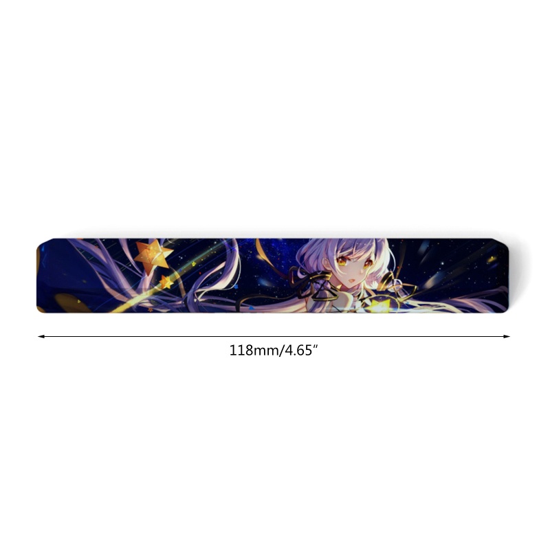 Nút Space Thay Thế PBT 6.25U In Họa Tiết Anime Nhật Bản Cho Bàn Phím Cơ Cherry MX
