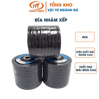 ĐĨA NHÁM XẾP - ĐĨA ĐÁNH BÓNG BỀ MẶT KIM LOẠI, GỖ CHUYÊN DỤNG FLAP DISC