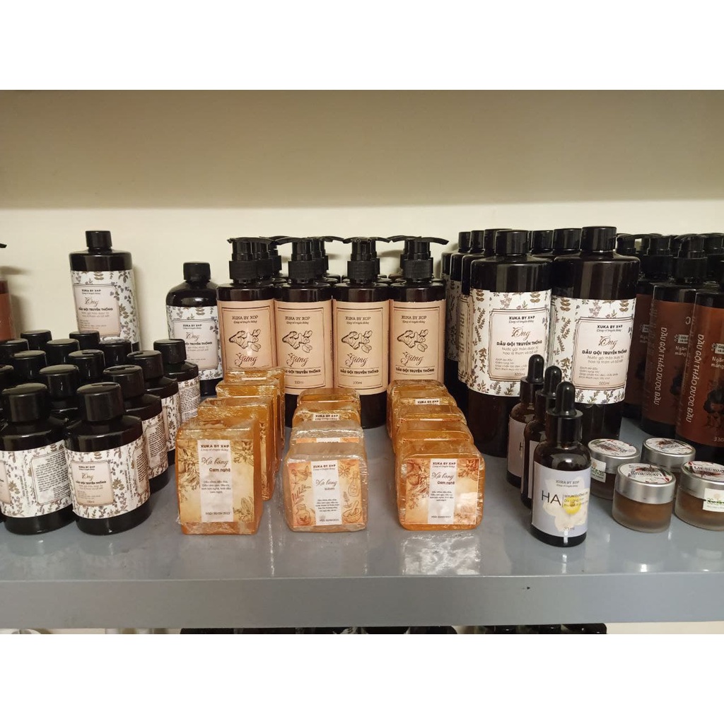 Dầu gội đầu gừng