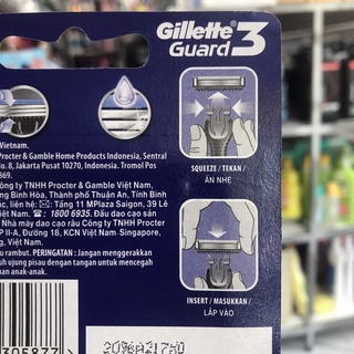 Lưỡi Dao Cạo Gillette Guard 3 4S