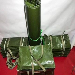 TÚI BẠT XANH RÊU SIZE 60 cm x 40 cm x 60 cm