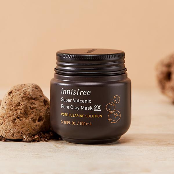 Mặt Nạ Tro Núi Lửa Innisfree Super Volcanic Pore Clay Mask 2X