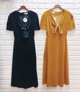 Váy nhung sale
