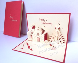 Combo 5 thiệp Nổi 3D  Merry Christmas ( giá yêu thương  )