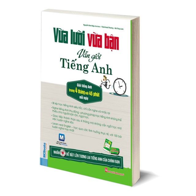 Sách - Vừa lười vừa bận vẫn giỏi tiếng anh