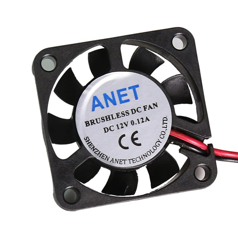 Quạt Tản Nhiệt 12v Dc 40x40 X 10mm 2 Dây 4010s Cho Máy In 3d Cpu Gpu