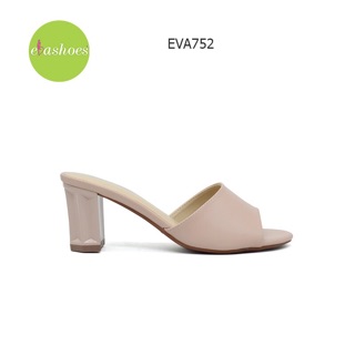 Guốc cao gót đế vuông evashoes - eva752