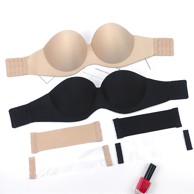 Áo Ngực Không Dây Cúp 1 / 2 Thiết Kế Hở Lưng Cho Phái Nữ luyoo31