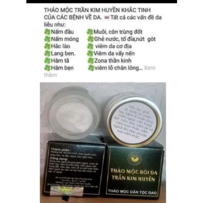 Thảo Mộc Bôi Da Trắng TKH