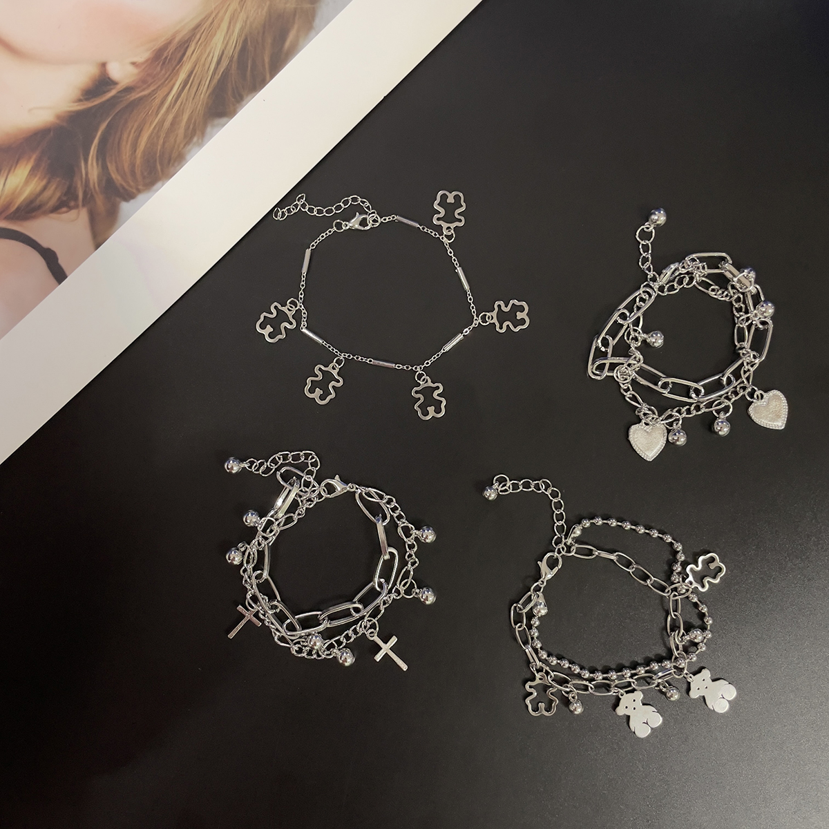  Vòng Tay Phong Cách Hip Hop Thời Trang Hàn Quốc