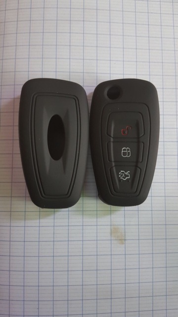 Bao silicon bảo vệ khoá remote Ford 3 nút mẫu gập